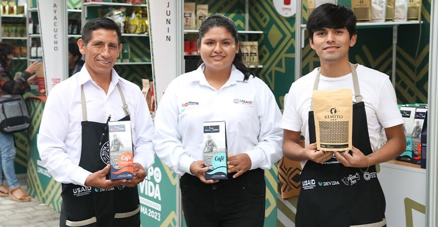 Expovida productores del desarrollo alternativo Devida Perú