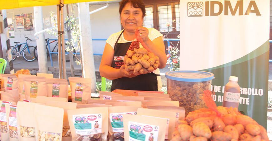 Feria Alimentaria Agroecológica Ancash Perú