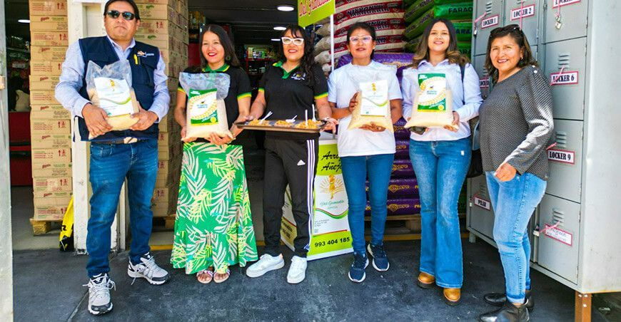 GORE Arequipa impulsa el posicionamiento de marcas de arroz local en supermercados