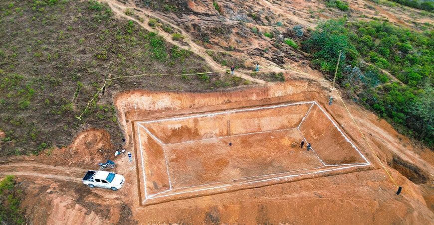 Avanzan con la construcción de 41 reservorios en Sóndor en Piura Perú