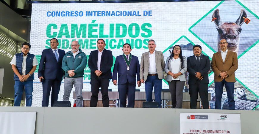 Primer Congreso Internacional de Camélidos Sudamericanos INIA Peru