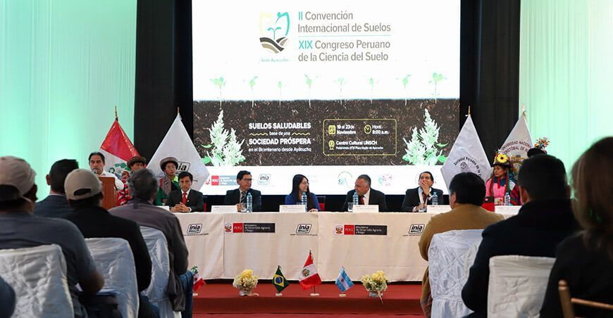 Convención Internacional de Suelos INIA Perú
