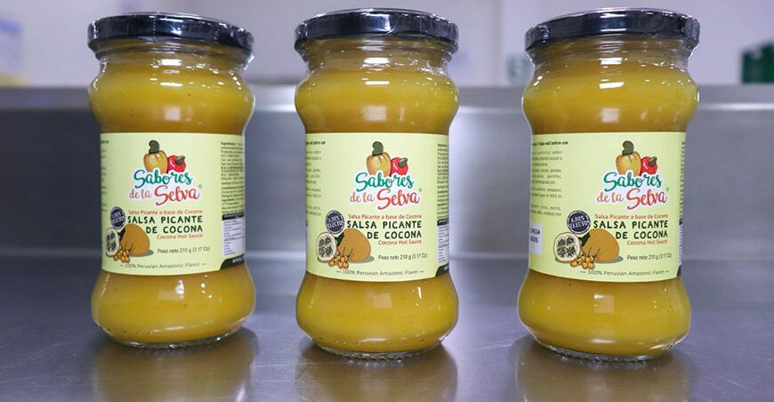 Emprendedoras de Loreto lanzan salsa picante de cocona Sabores de la Selva Peruana 