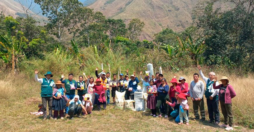 Orygen impulsa proyecto de renovación del cafeto en Unión Condorbamba Junín Perú