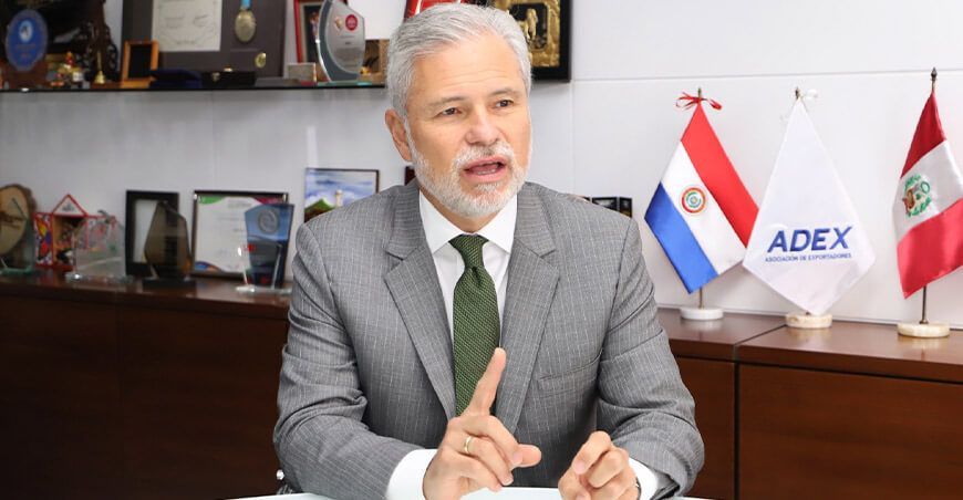 presidente de la Asociación de Exportadores (ADEX), Julio Pérez Alván