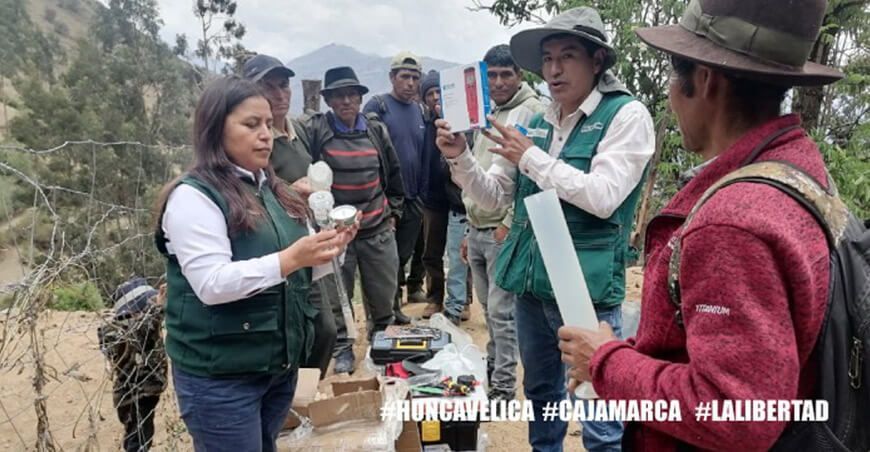 PSI entrega herramientas y accesorios para operación y mantenimiento de sistemas de riego tecnificado Perú