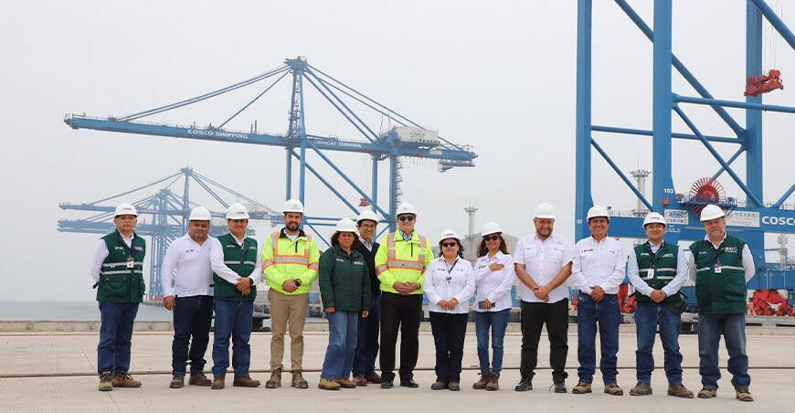 Presencia del Senasa en el Terminal Portuario de Chancay fortalecerá el control sanitario y fitosanitario en el Perú