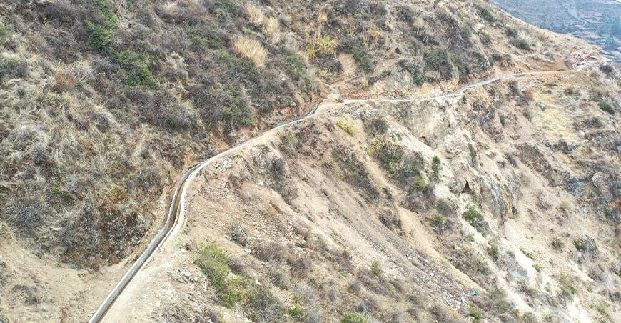 Inauguraron canal de riego para fortalecer la agricultura en Cajatambo Lima Perú