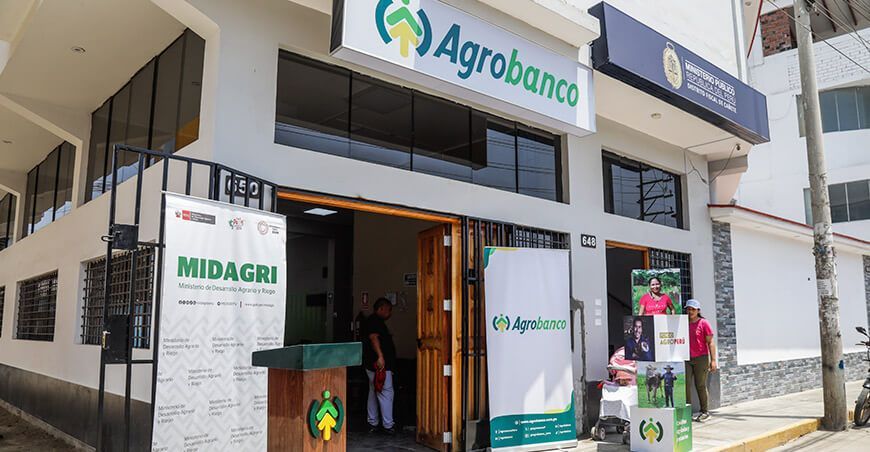 Inauguraron Centro Especial de Atención Remota de Agrobanco en Cañete, Lima