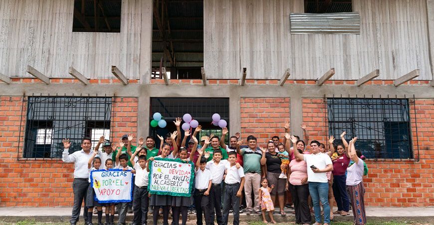 Devida mejora 20 locales comunales en Ucayali y Huánuco