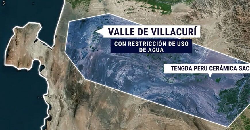 Funcionamiento informal de empresa china Tengda amenaza la agricultura en Ica Perú