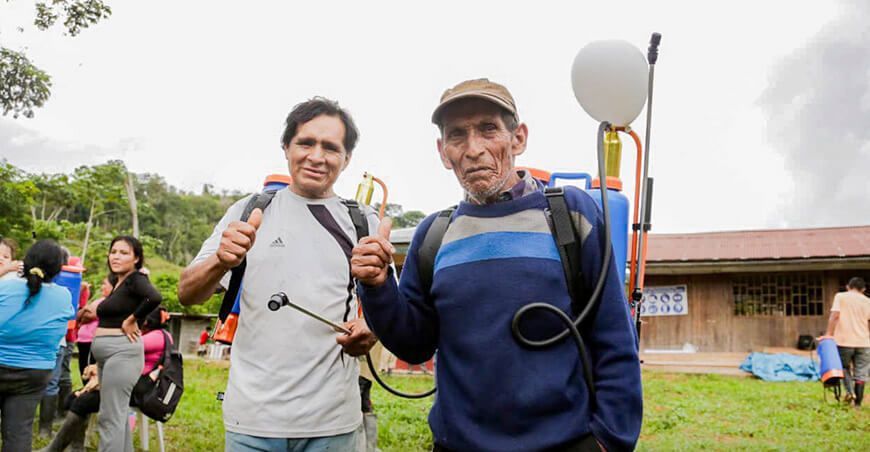 Entregaron equipos y herramientas a productores de Rupa Rupa Huánuco Perú