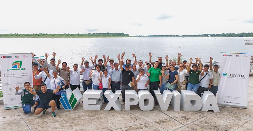 Expovida Pucallpa Ucayali rueda negocios productores ruta alternativa Devida Perú