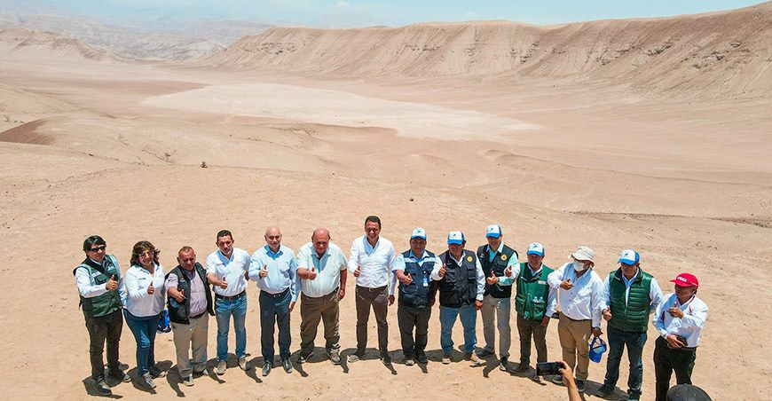 firmará un convenio tripartito ejecución proyecto embalse Cardos entre el gobierno regional y los ministerios de Desarrollo Agrario y Riego, y de Vivienda