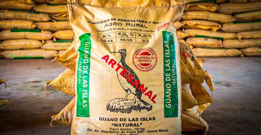 Agro Rural guano de isla Perú