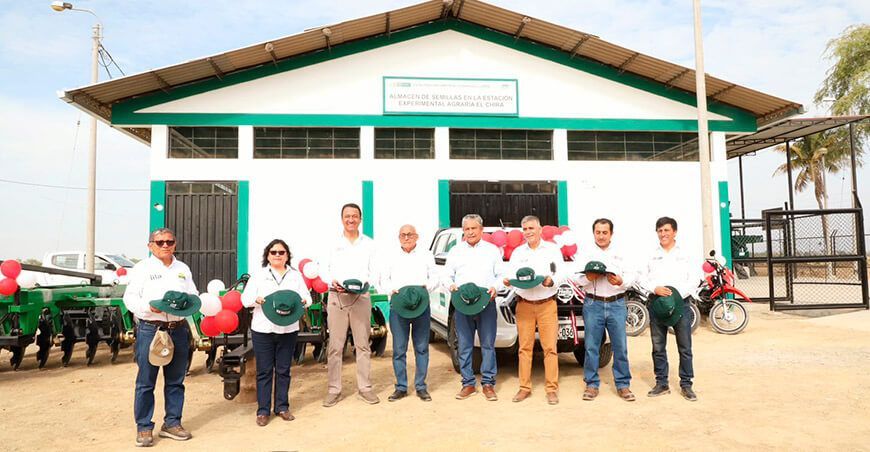 Midagri inauguró moderno laboratorio y planta de semillas en Piura Perú
