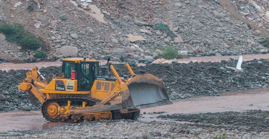 Ejecutan intervenciones en el río Rímac para prevenir desbordes e inundaciones