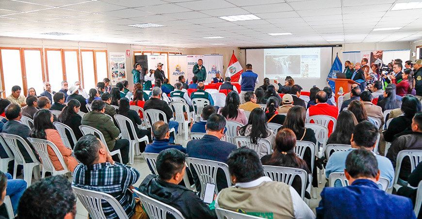 Midagri reunión GORE Ancash Perú