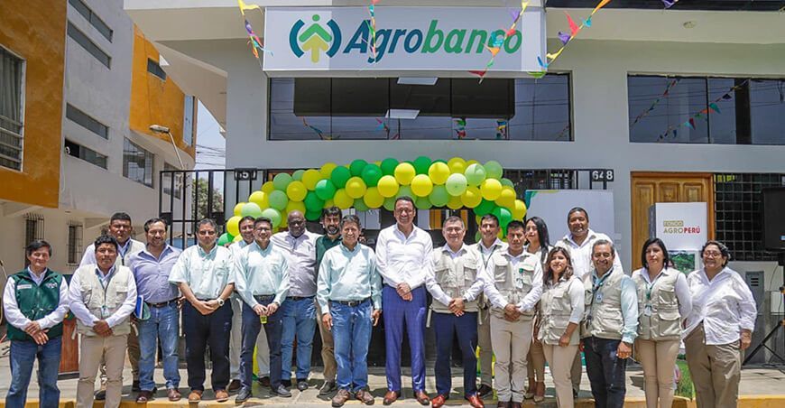 Inauguraron Centro Especial de Atención Remota de Agrobanco en Cañete, Lima