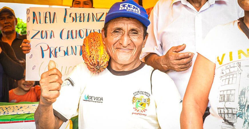Agro Rural proyecto cacao caseríos del río Huallaga 