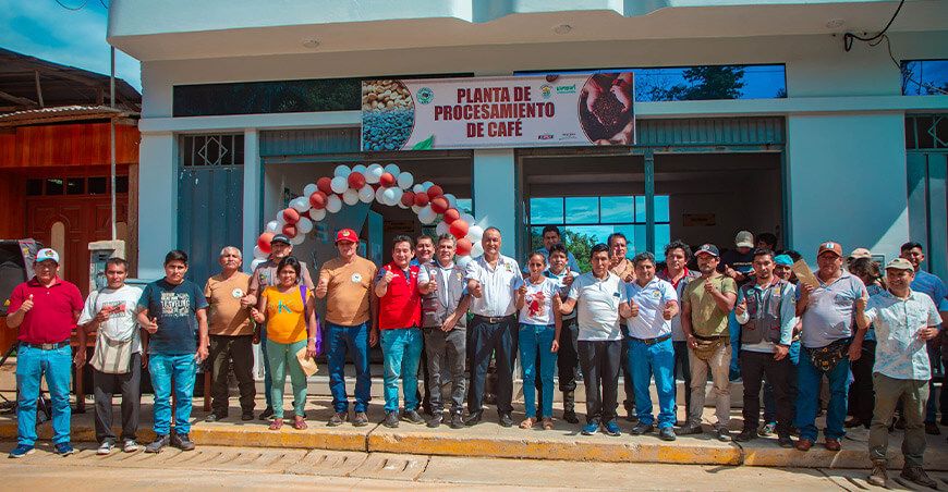 Nueva planta de procesamiento elevará la calidad del café de Kimbiri Cusco Perú