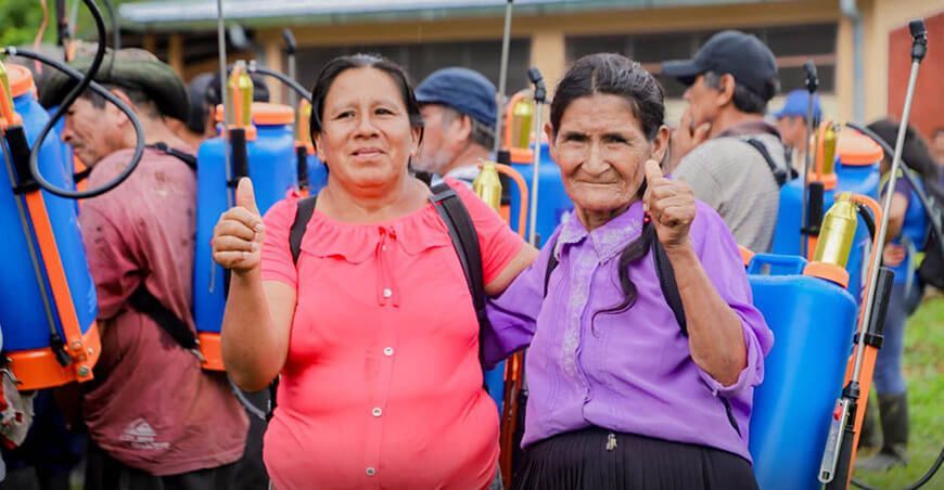 Entregaron equipos y herramientas a productores de Rupa Rupa Huánuco Perú