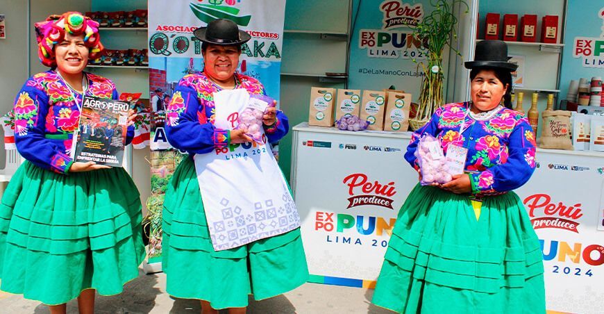 Asociación productores Qotalaka Puno exportan ajos