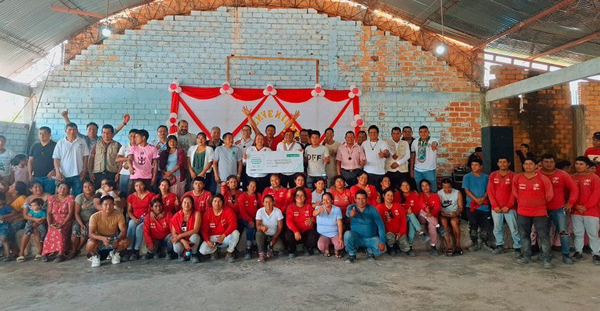 Entregan fondos no reembolsables al pueblo originario Awajún para desarrollo forestal Perú