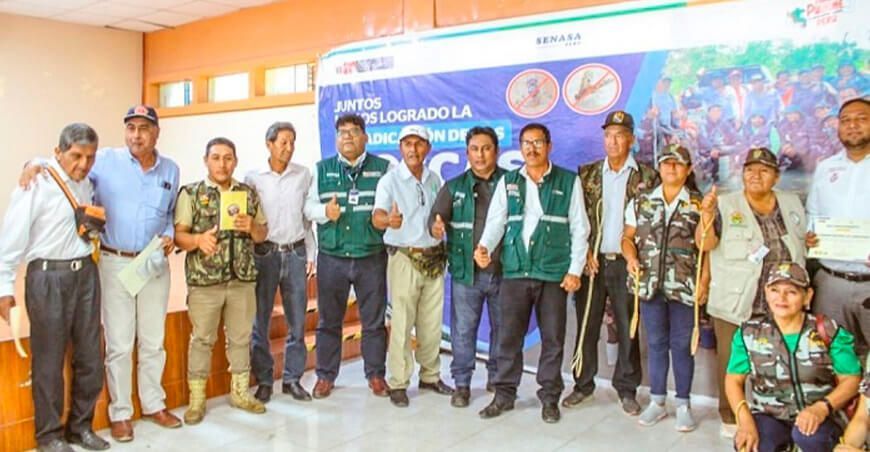Erradicación de la mosca de la fruta Lambayeque Senasa Perú
