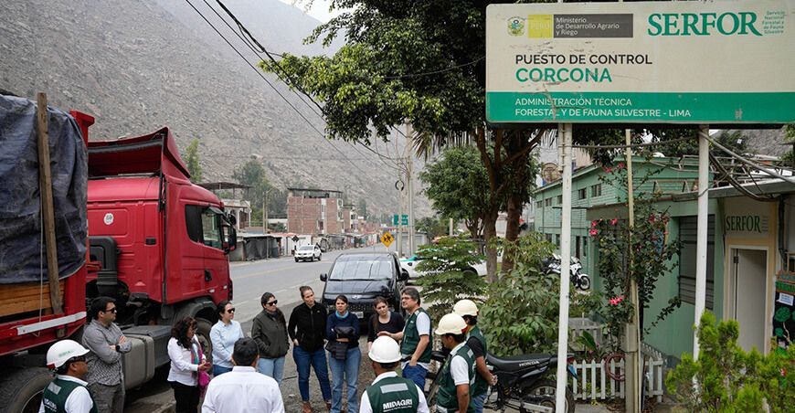 Serfor recibió a la delegación del Instituto Forestal Nacional de Paraguay
