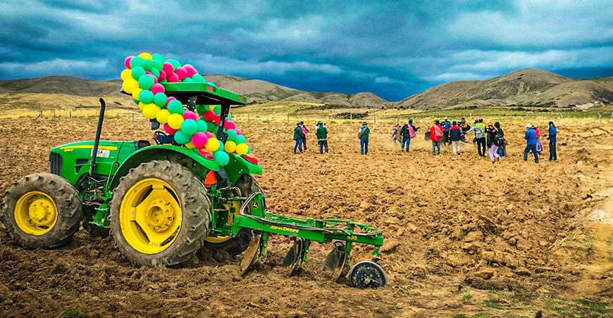 Agro Rural culmina instalación de más de 170 toneladas de pastos cultivados en Junín Perú