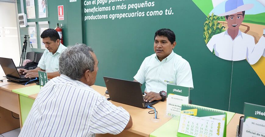 Agrobanco créditos productores Perú