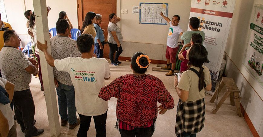 Caritas inicia programa para fortalecer comunidades resilientes en la Amazonía ante cambio climático Perú