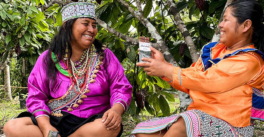 comunidades nativas exportación de chocolate peruano