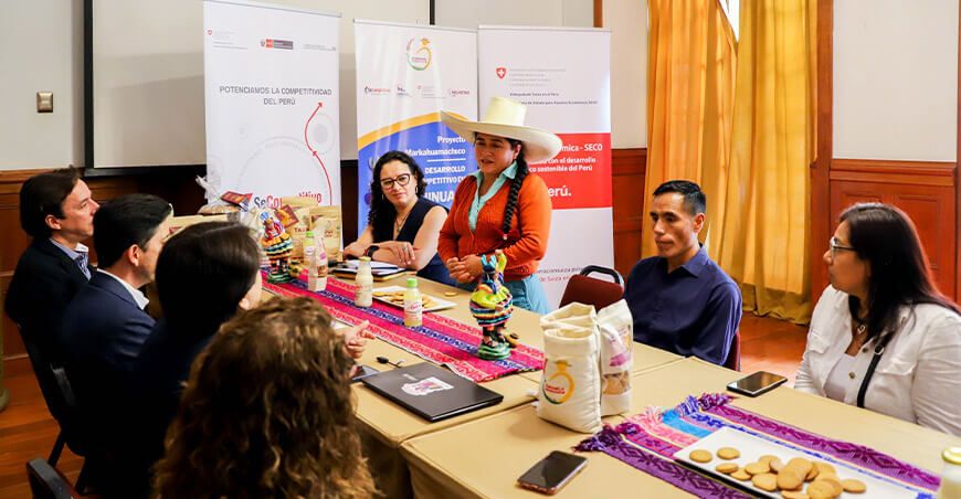 Cooperación Económica Suiza SECO impulsa la competitividad de quinua y tarwi en La Libertad Perú
