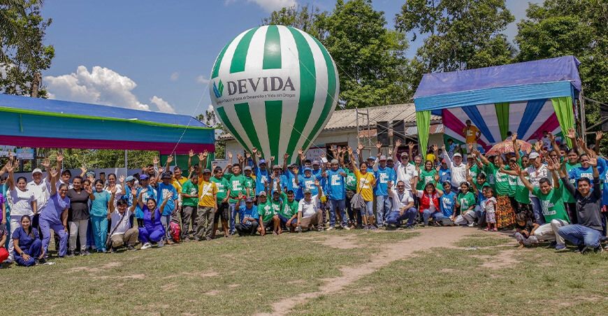 Devida activiades productivas San Martín Perú