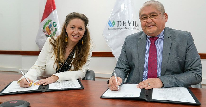Devida y Solidaridad unen fuerzas para impulsar la agricultura sostenible