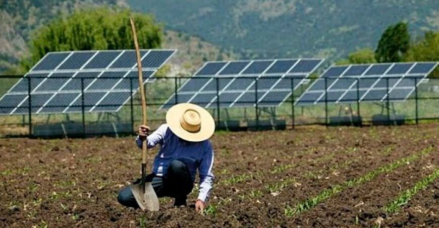 energía renovable en la agricultura