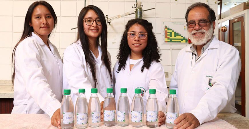 Estudiantes de la UNALM lanzan “La Aromática”, gaseosa natural hecha con hierbas peruanas