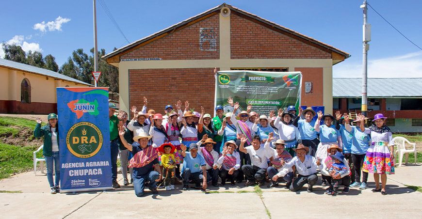 Implementaron módulo demostrativo de crianza de cuyes en Chambará Junín Perú