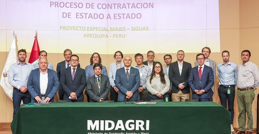 Estados interesados en la ejecución de Majes Siguas realizarán visitas técnicas al proyecto