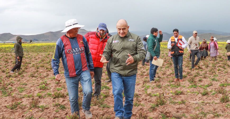 Impulsarán proyectos hídricos y productivos en distritos de la cuenca del río Ramis Puno Midagri Perú
