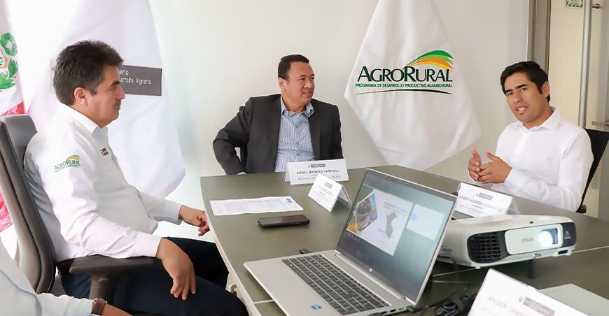 Midagri avanza en el proyecto de riego Cruz Conga en beneficio de 391 familias en Cajamarca Perú