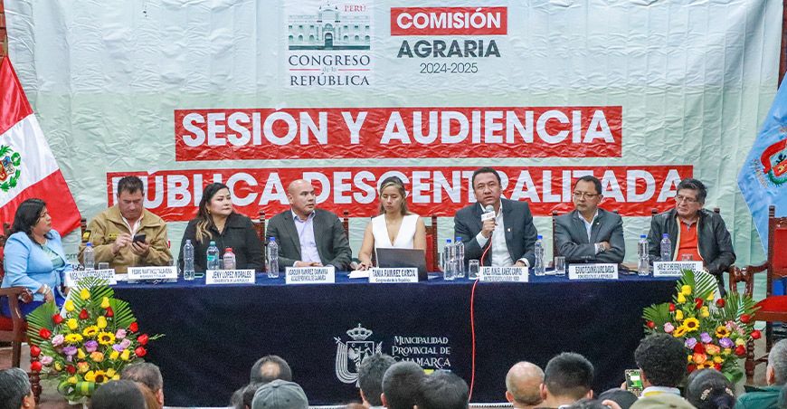 Titular del Midagri presentó estrategias para el crecimiento sostenible de la agricultura y ganadería Comisión Agraria Perú
