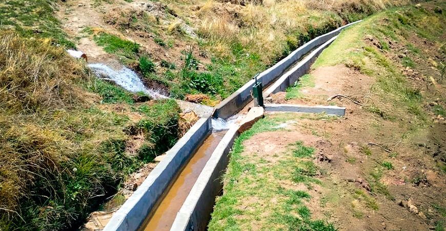 Agro Rural reactivó ejecución de ocho obras de irrigación en cinco regiones