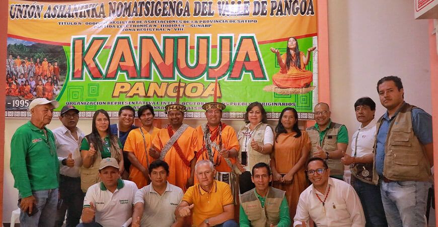 organización Unión Ashaninka Nomatsigenga del Valle de Pangoa Kanuja Devida Junín Perú