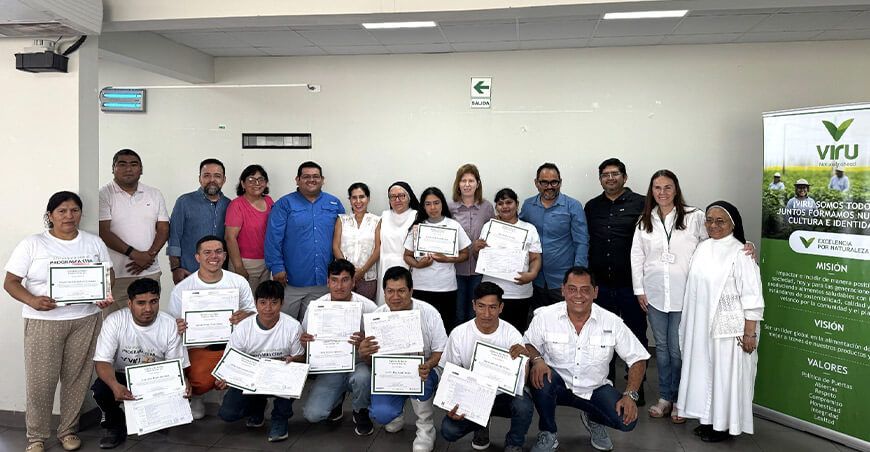 Programa Ceba de Viru contribuye con estudios de primaria y secundaria para sus colaboradores