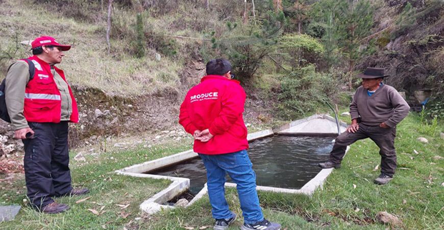 Centro Piscícola “El Bagre” obtiene habilitación sanitaria para producción de trucha Ayacucho Perú