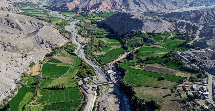 proyecto de irrigación Majes Siguas Arequipa