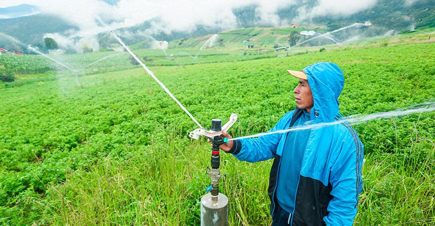 Midagri PSI proyectos riego por aspersión  San Martín Perú 